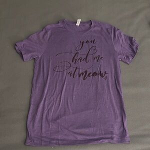 Purple Graphic T-Shirt